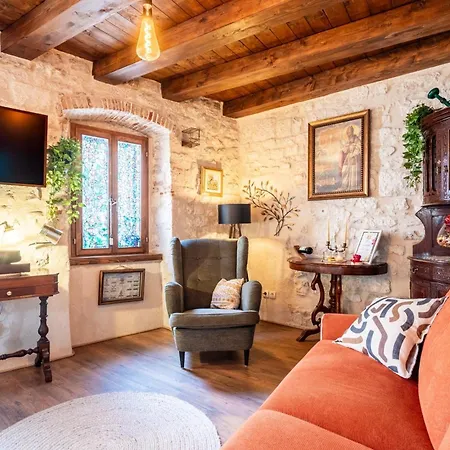 Traditional In Stone House In Heart Of *